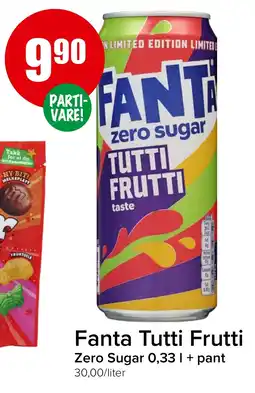Eurospar Fanta tutti frutti tilbud