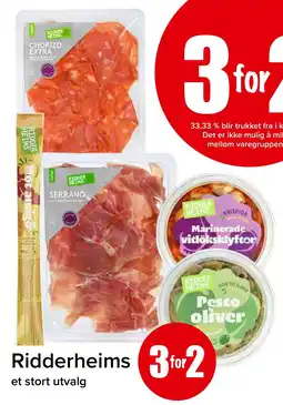 Eurospar Ridderheims tilbud