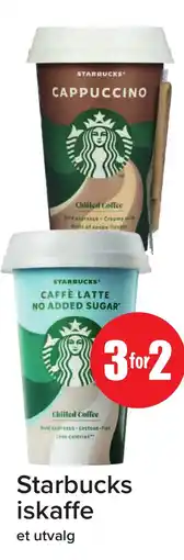 Eurospar STARBUCKS Iskaffe tilbud