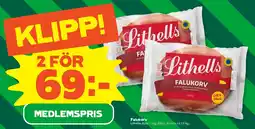 Stora Coop LITHELLS Falukorv tilbud