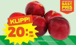 Stora Coop Plommon i korg tilbud
