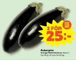 Stora Coop Aubergine tilbud