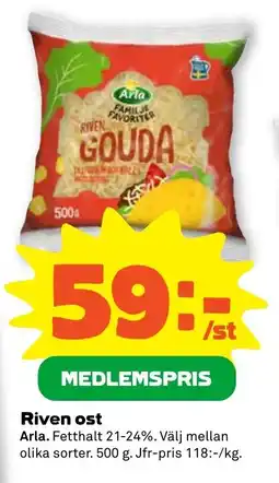 Stora Coop ARLA Riven ost tilbud