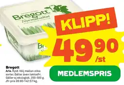 Stora Coop ARLA Bregott tilbud
