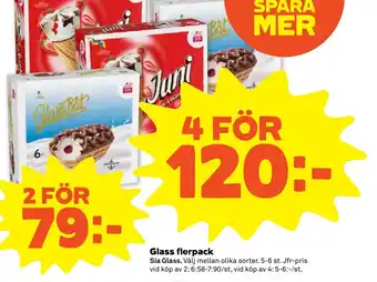 Stora Coop SIA GLASS Glass flerpack tilbud
