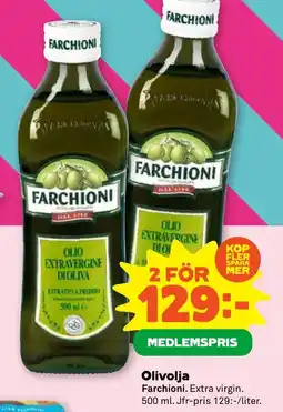 Stora Coop FARCHIONI Olivolja tilbud