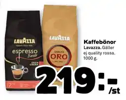 Stora Coop LAVAZZA Kaffebönor tilbud