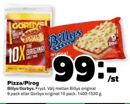 Stora Coop Pizza/pirog tilbud