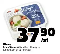 Stora Coop TRIUMF GLASS Glass tilbud