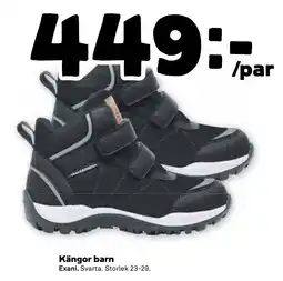 Stora Coop Kängor barn tilbud