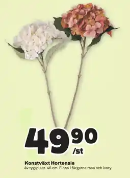 Stora Coop Konstväxt hortensia tilbud