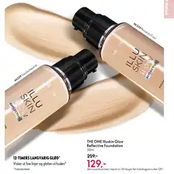 Oriflame THE ONE Illuskin glow reflective foundation tilbud