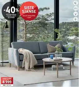 Bohus 40% PÅ ETON-SERIEN I TEKSTIL HAPPY OG STORM tilbud
