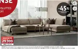 Bohus VINCENT hjørnesofa, NOK 29999 tilbud