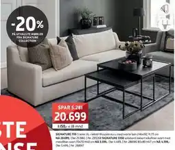 Bohus 20% PÅ UTVALGTE MØBLER FRA SIGNATURE COLLECTION tilbud