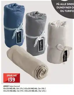Bohus JERSEY laken bomull tilbud