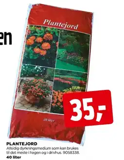 jem & fix PLANTEJORD tilbud