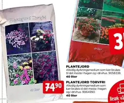 jem & fix PLANTEJORD TORVFRI tilbud