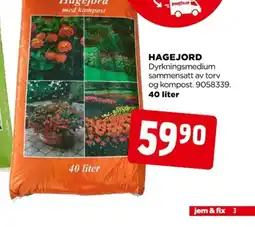 jem & fix HAGEJORD tilbud