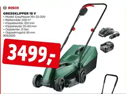 jem & fix BOSCH GRESSKLIPPER 18 V tilbud