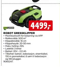 jem & fix ROBOT GRESSKLIPPER tilbud