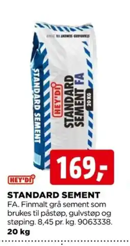 jem & fix STANDARD SEMENT tilbud
