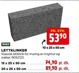 jem & fix LETTKLINKER tilbud