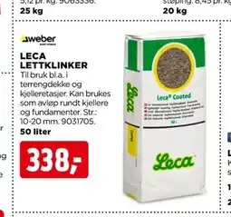 jem & fix LECA LETTKLINKER tilbud