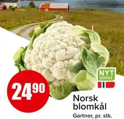 Spar Norsk blomkål tilbud