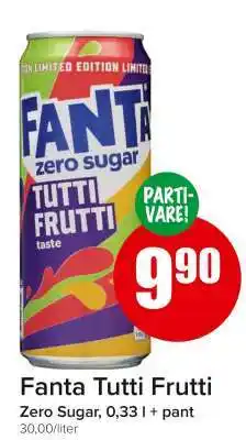 Spar Fanta Tutti Frutti tilbud