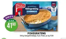 Kiwi FISKEGRATENG, NOK 41.9 tilbud