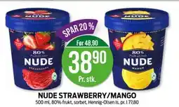 Kiwi NUDE STRAWBERRY/MANGO, NOK 38.9 tilbud
