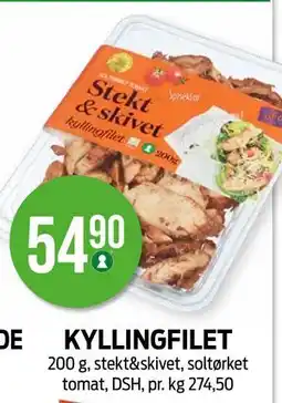 Kiwi KYLLINGFILET, NOK 54.9 tilbud