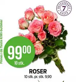 Kiwi ROSER, NOK 99 tilbud