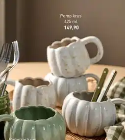 Kid Interiør Pump krus 425 ml, NOK 149.9 tilbud