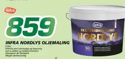 Coop Byggmix INFRA NORDLYS OLJEMALING, NOK 859 tilbud
