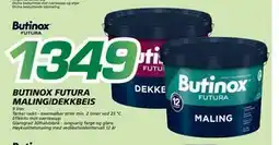 Coop Byggmix BUTINOX FUTURA MALING/DEKKBEIS, NOK 1349 tilbud
