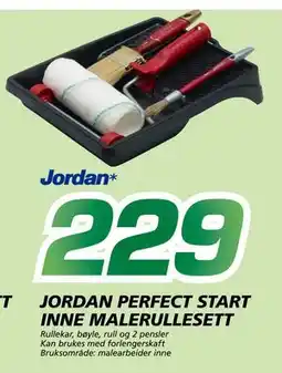 Coop Byggmix JORDAN PERFECT START INNE MALERULLESETT, NOK 229 tilbud