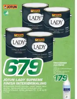 Coop Byggmix JOTUN LADY SUPREME, NOK 679 tilbud