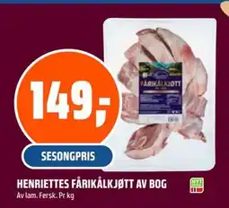 Coop Obs HENRIETTES FÅRIKÅLKJØTT AV BOG, NOK 149 tilbud