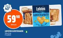 Coop Obs LOFOTEN HJERTEKAKER, NOK 59.9 tilbud