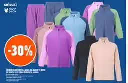 Coop Obs OKIDOKI FLEECEDRESS, JAKKE /OG BUKSE TIL BARN OG NORTH PEAK GEILO GENSER TIL JUNIOR tilbud