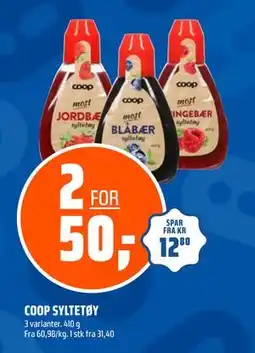 Coop Obs COOP SYLTETØY, NOK 50 tilbud