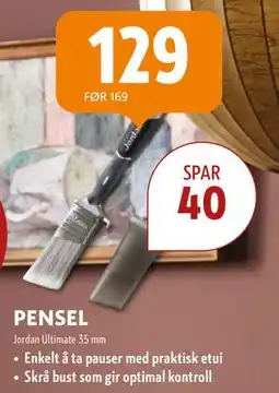 Byggmakker PENSEL, NOK 129 tilbud