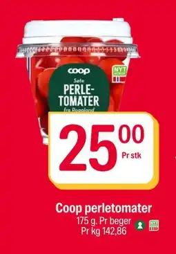 Coop Extra Coop perletomater, NOK 25 tilbud