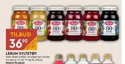 Coop Mega LERUM SYLTETØY, NOK 36.9 tilbud