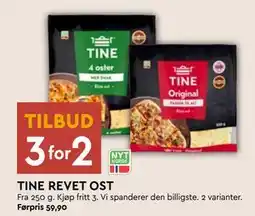 Coop Mega TINE REVET OST tilbud