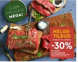 Coop Mega ET STORT UTVALG BIFFER tilbud