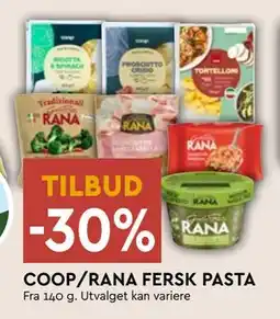 Coop Mega COOP/RANA FERSK PASTA tilbud
