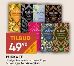Coop Mega PUKKA TE, NOK 49.9 tilbud